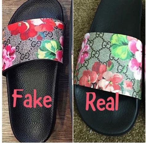 fake gucci slides price|how to authenticate gucci slides.